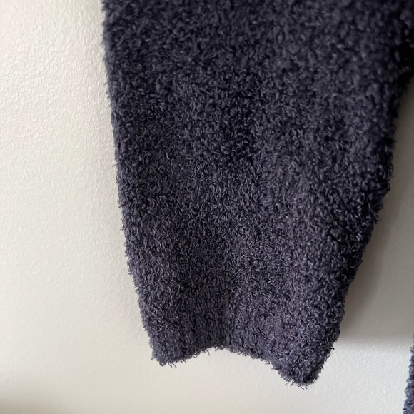 Barefoot Dreams Cozy Chic Lite Slate Blue Open Front Cardigan Size S/M - Picture 3 of 11